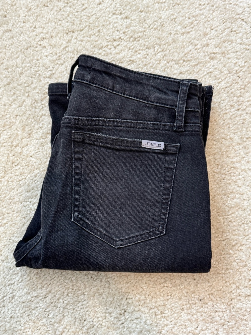 🔹 NWOT Joe’s Jeans High-Rise Amber Black Flare Jeans | Size 28 - Picture 3 of 9